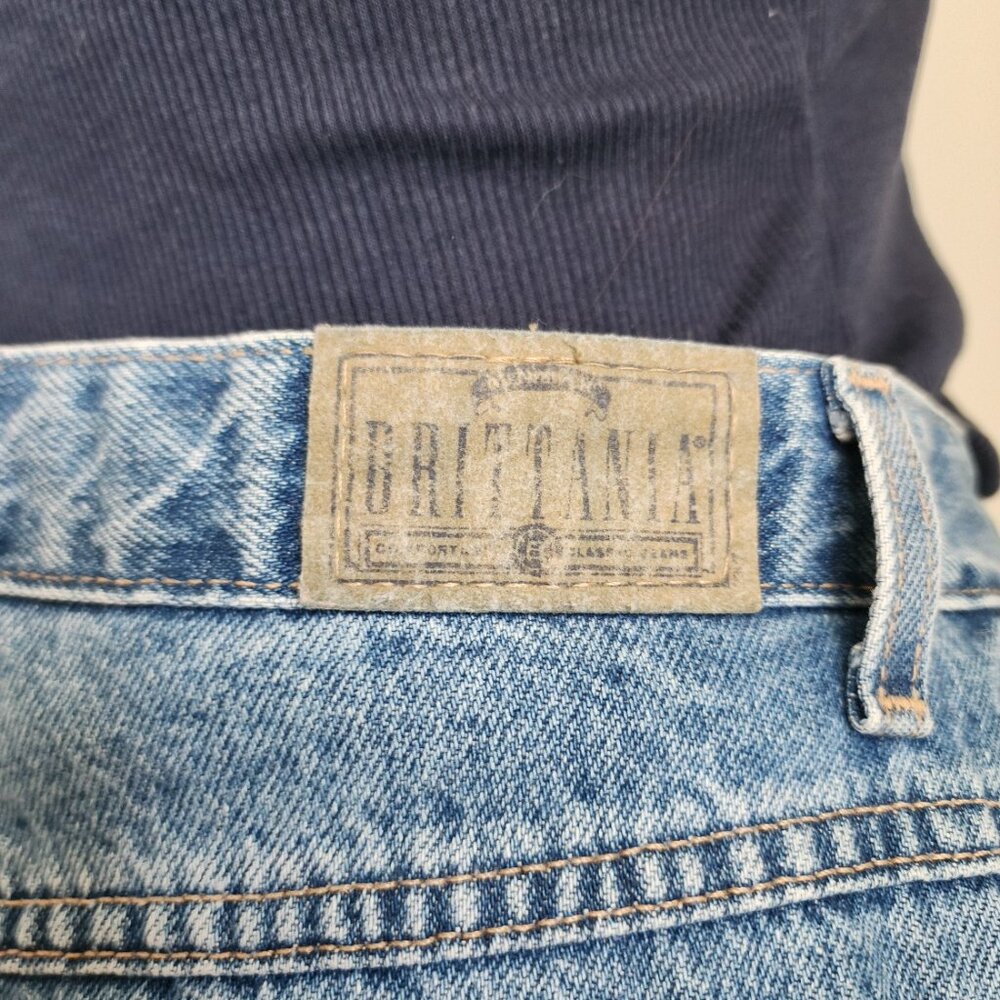 Vintage Baggy Fit Tall Brittania Mom Jeans - Picture 5 of 16